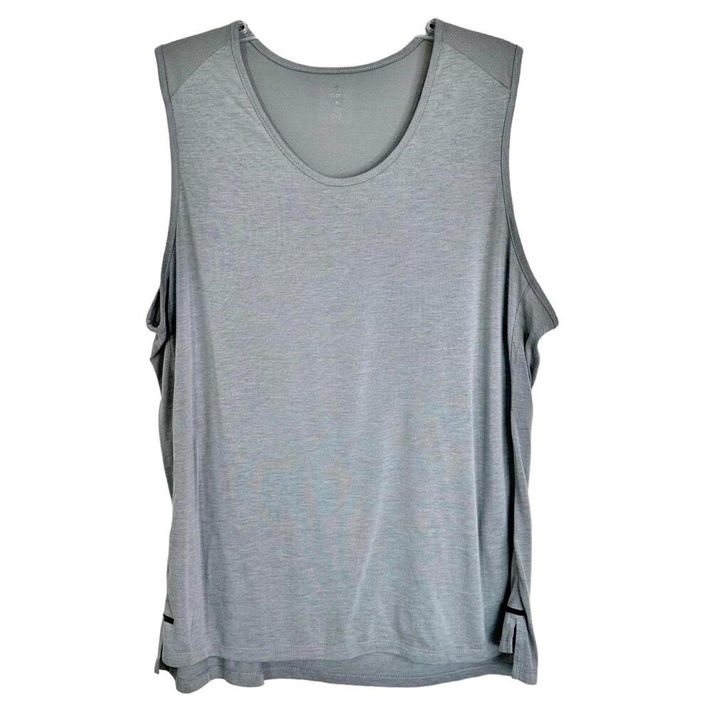 Apana Sleeveless Activewear Tank Top Grey Men's XL